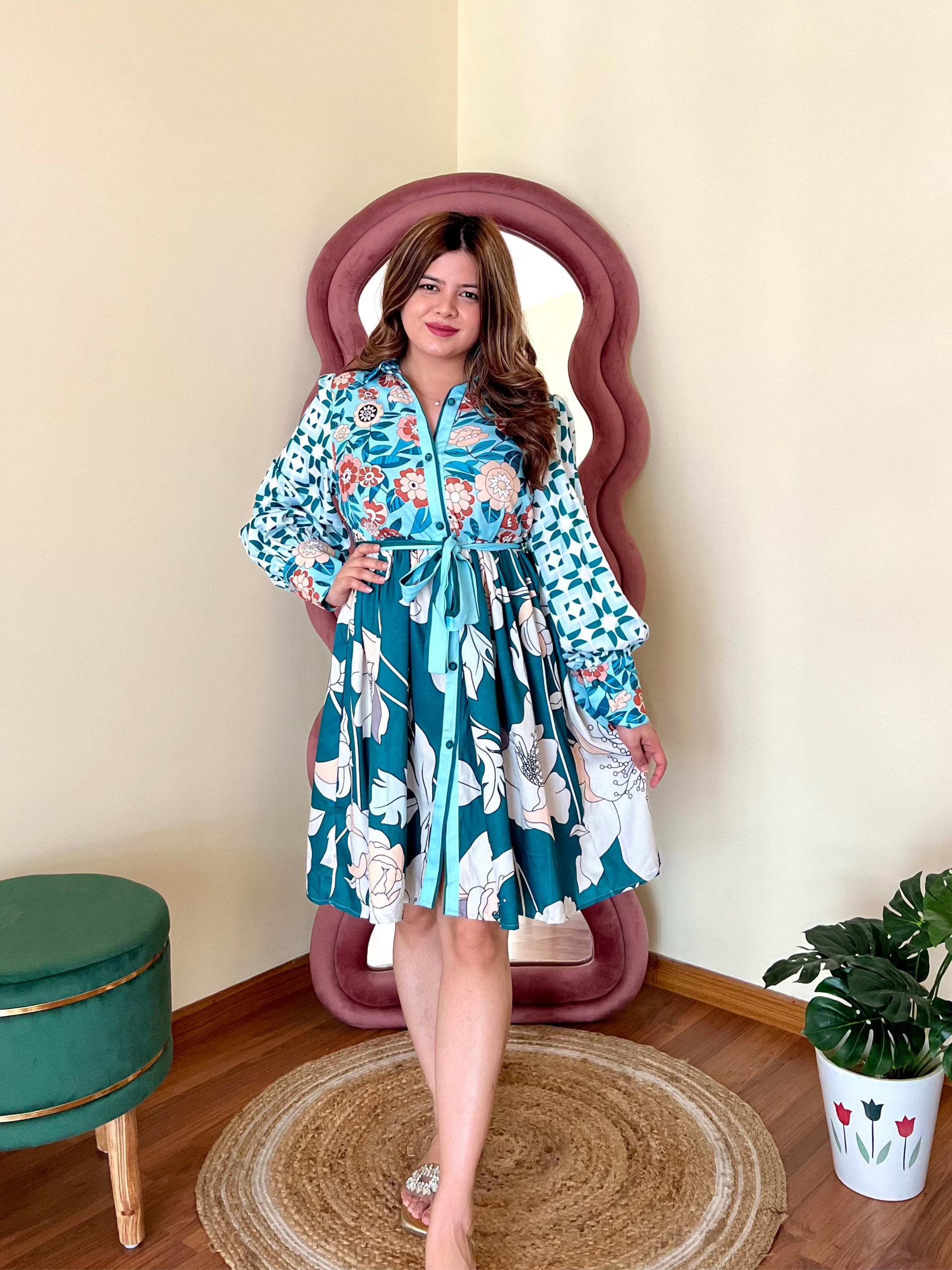 ORCHARD FLORAL DRESS